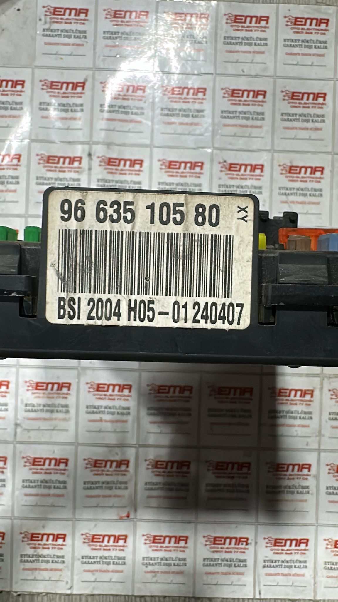 PEUGEOT 307 407 BSİ BEYNİ 9663510580